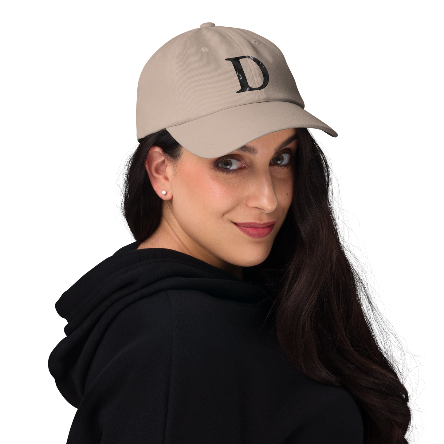 Detroit 'Old French D' Dad Hat (Obsidian Edition)