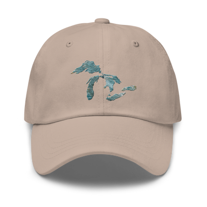 Great Lakes Dad Hat (Aquamarine Edition)