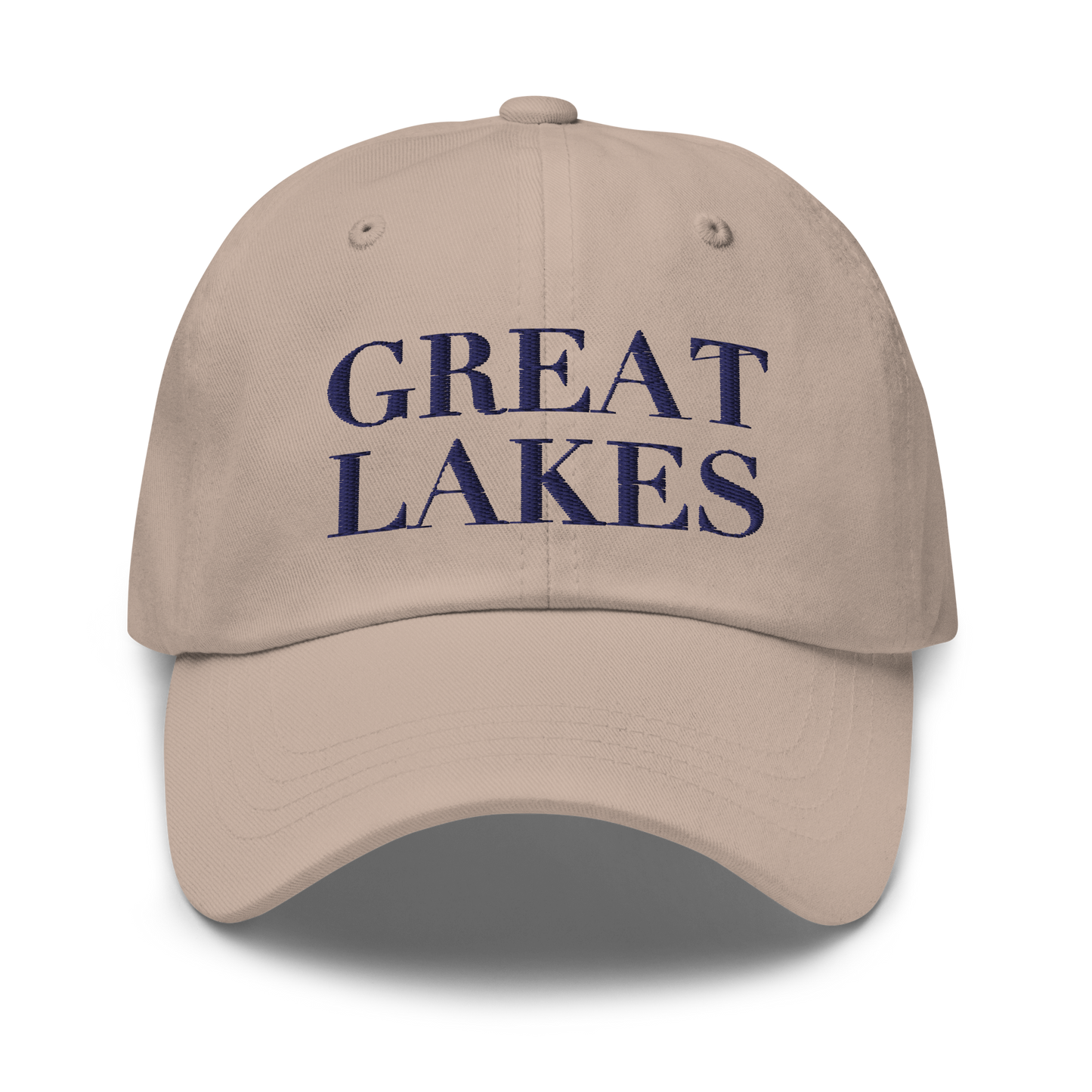 'Great Lakes' Dad Hat (Didone Font)