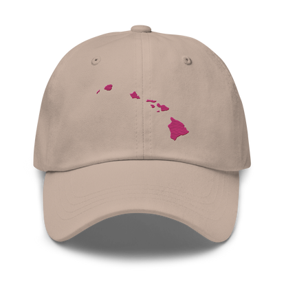 Hawaii Dad Hat (Mokulele Pink)