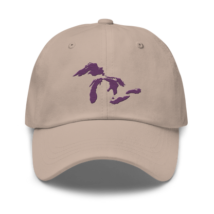 Great Lakes Dad Hat (Plum)