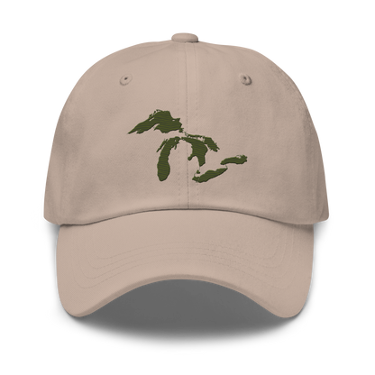 Great Lakes Dad Hat (Army Green)