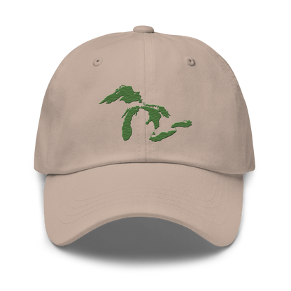 Great Lakes Dad Hat (Pine Green)