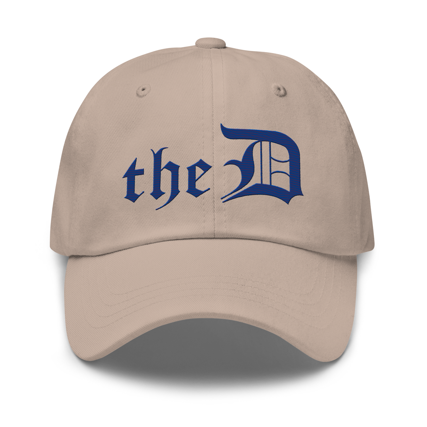 Detroit 'The D' Dad Hat | Dearborn Blue