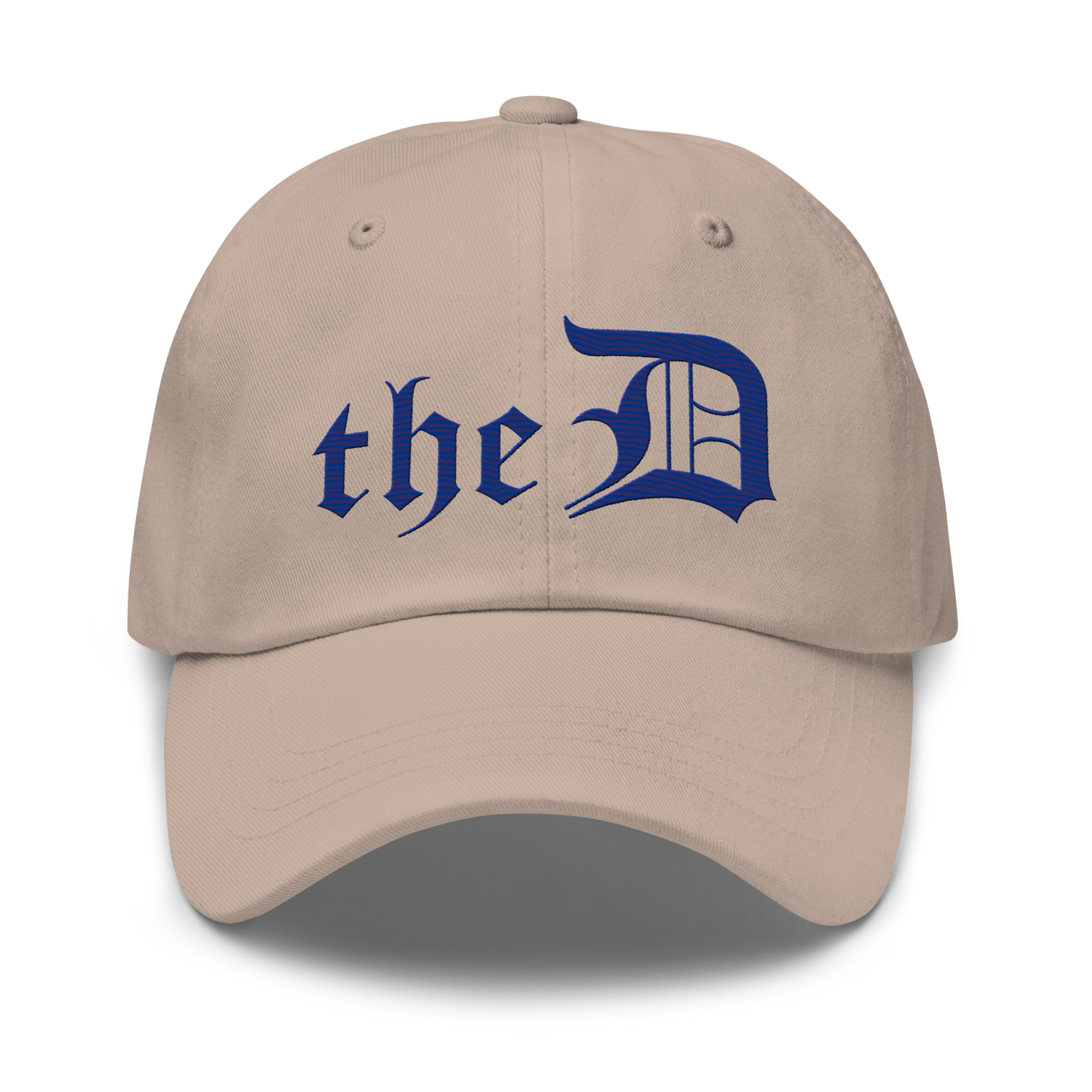 Detroit 'The D' Dad Hat | Bourbon Blue