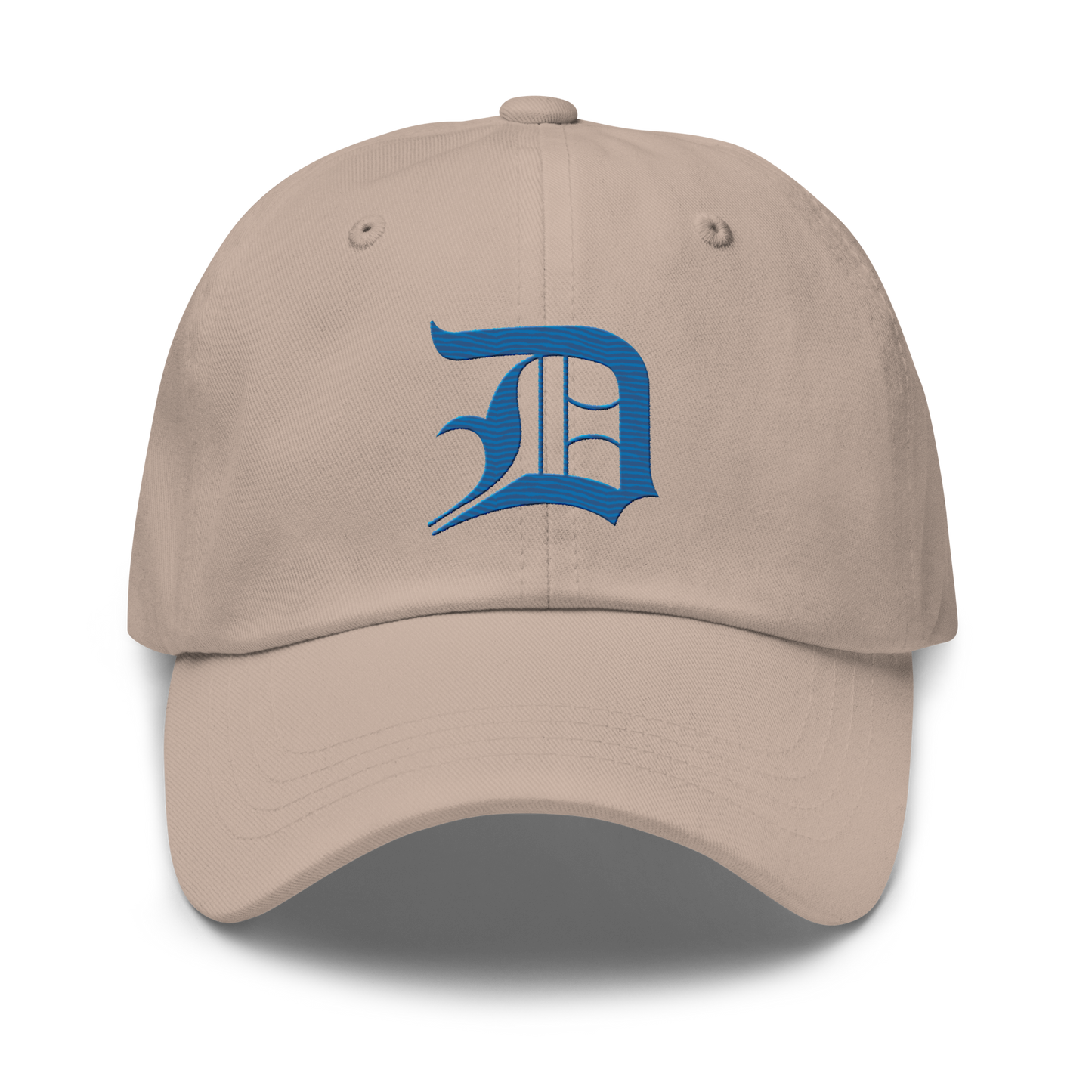 Detroit 'Old English D' Dad Hat (Azure)