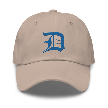 Detroit 'Old English D' Dad Hat (Azure)