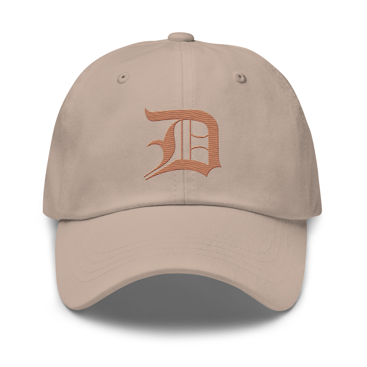 Detroit 'Old English D' Dad Hat (Copper Color)