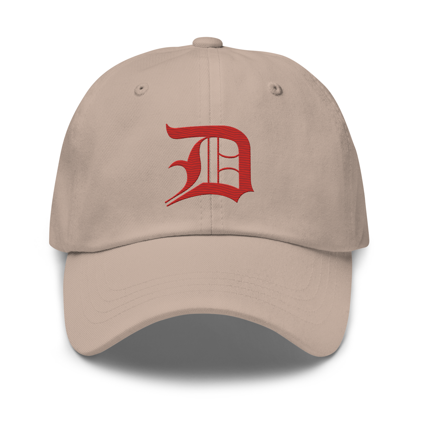 Detroit 'Old English D' Dad Hat (Aliform Red)