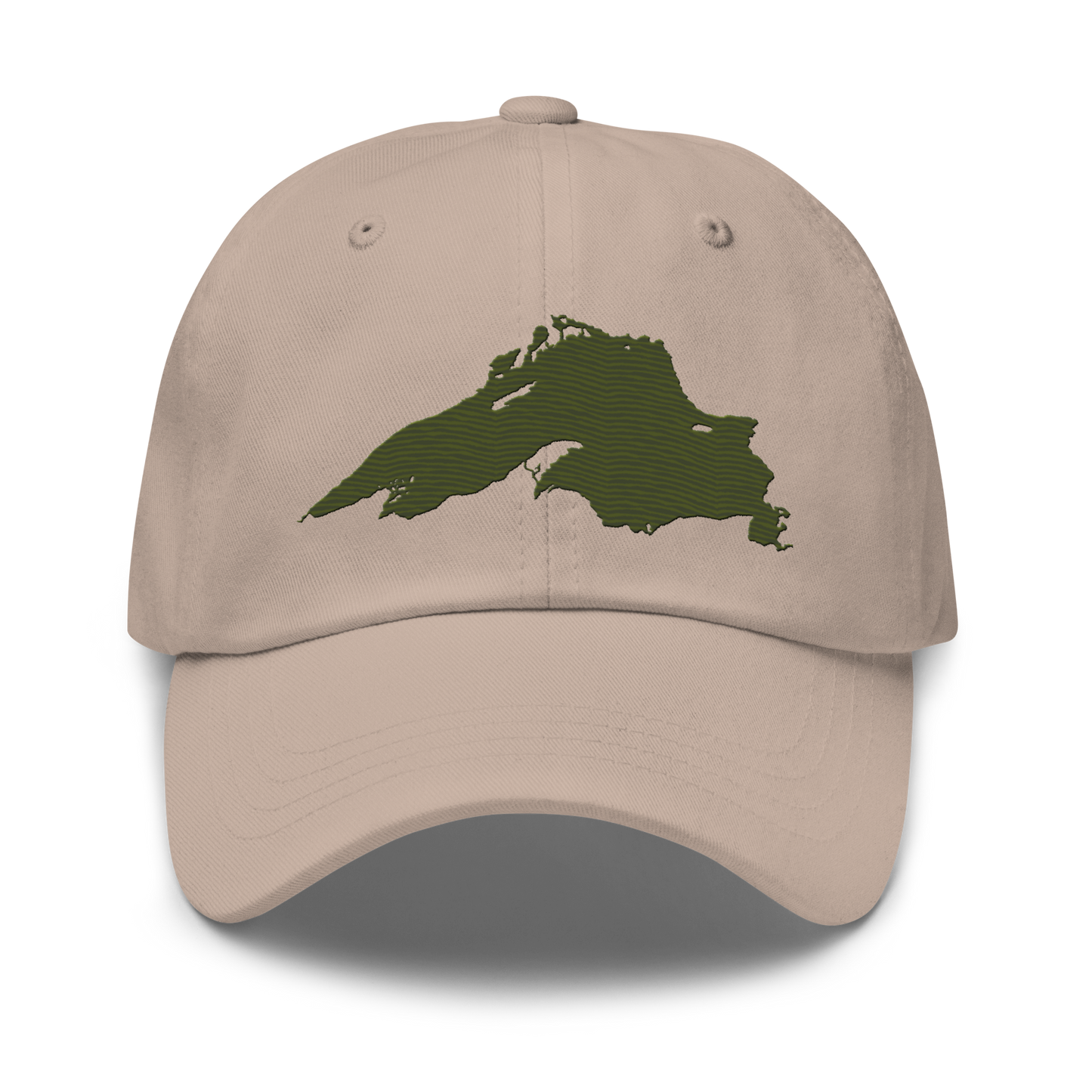 Lake Superior Dad Hat | Army Green