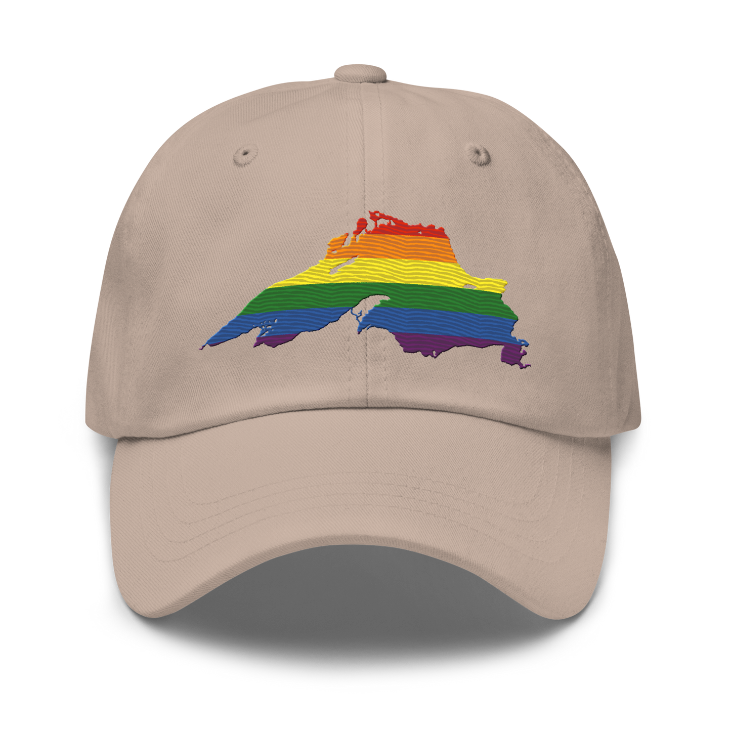 Lake Superior Dad Hat | Rainbow Pride Edition