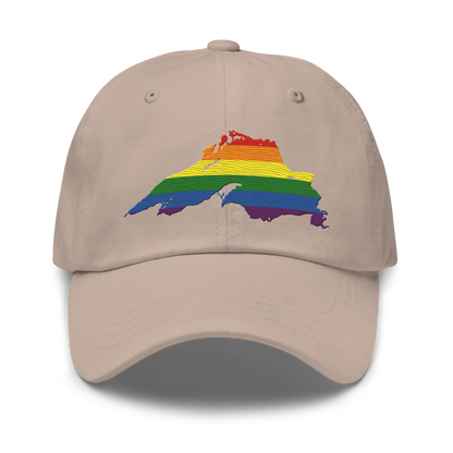 Lake Superior Dad Hat | Rainbow Pride Edition