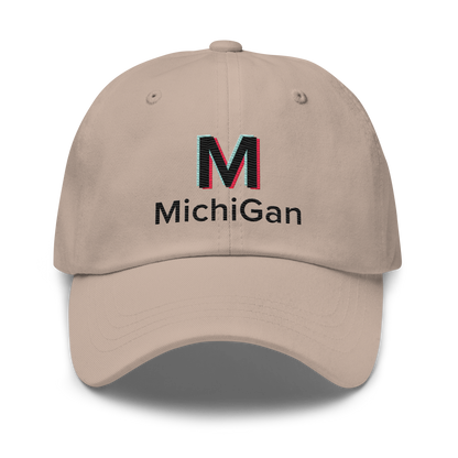 'Michigan' Dad Hat (Social Media Parody)