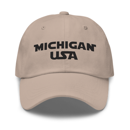 'Michigan USA' Dad Hat (Epic Sci-Fi Parody)