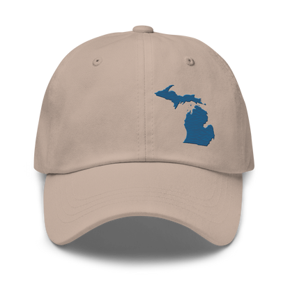 Michigan Dad Hat | Blueberry Outline