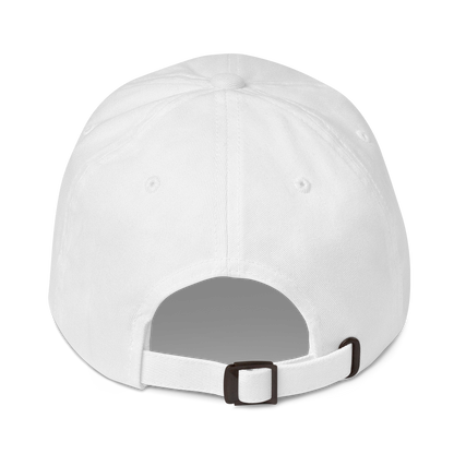 Michigan Dad Hat | Apple Blossom Pink Outline