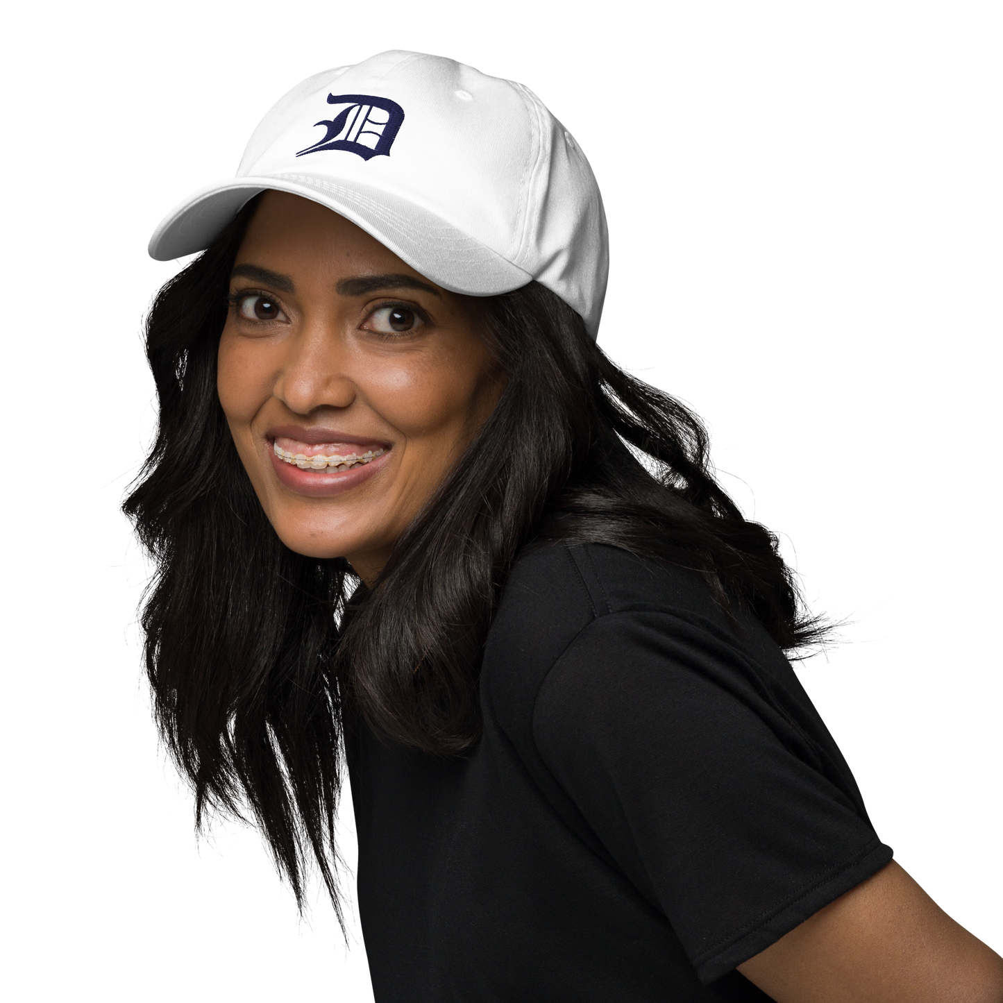 Detroit 'Old English D' Dad Hat