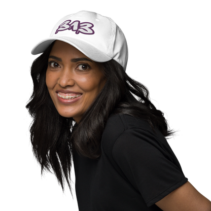 Detroit '313' Dad Hat (Plum Tag Font)