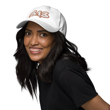 Detroit '313' Dad Hat (Copper Tag Font)