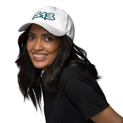 Detroit '313' Dad Hat (Auburn Hills Teal Tag Font)