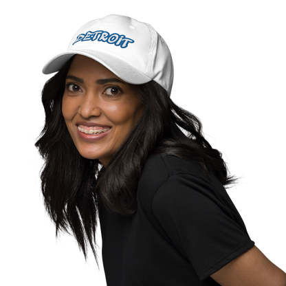 'Detroit' Dad Hat (Azure Tag Font)