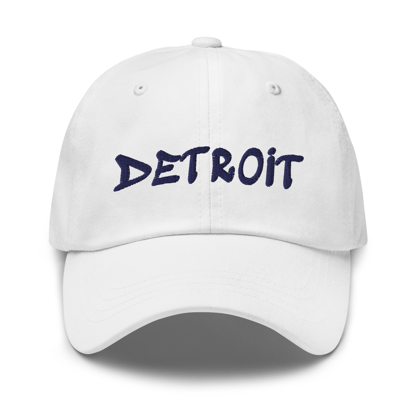 'Detroit' Dad Hat (Tag Font)