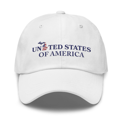 Michigan 'United States of America' Dad Hat