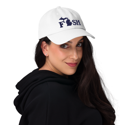 Michigan 'Fish' Dad Hat