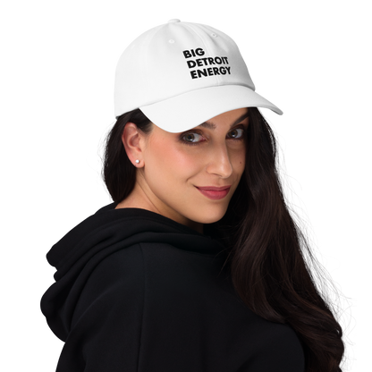 'Big Detroit Energy' Dad Hat (Black Emb.)