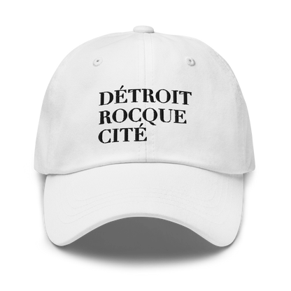 'Détroit Rocque Cité' Dad Hat (Black Emb.)