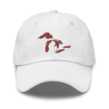 Great Lakes Dad Hat (Ore Dock Red)