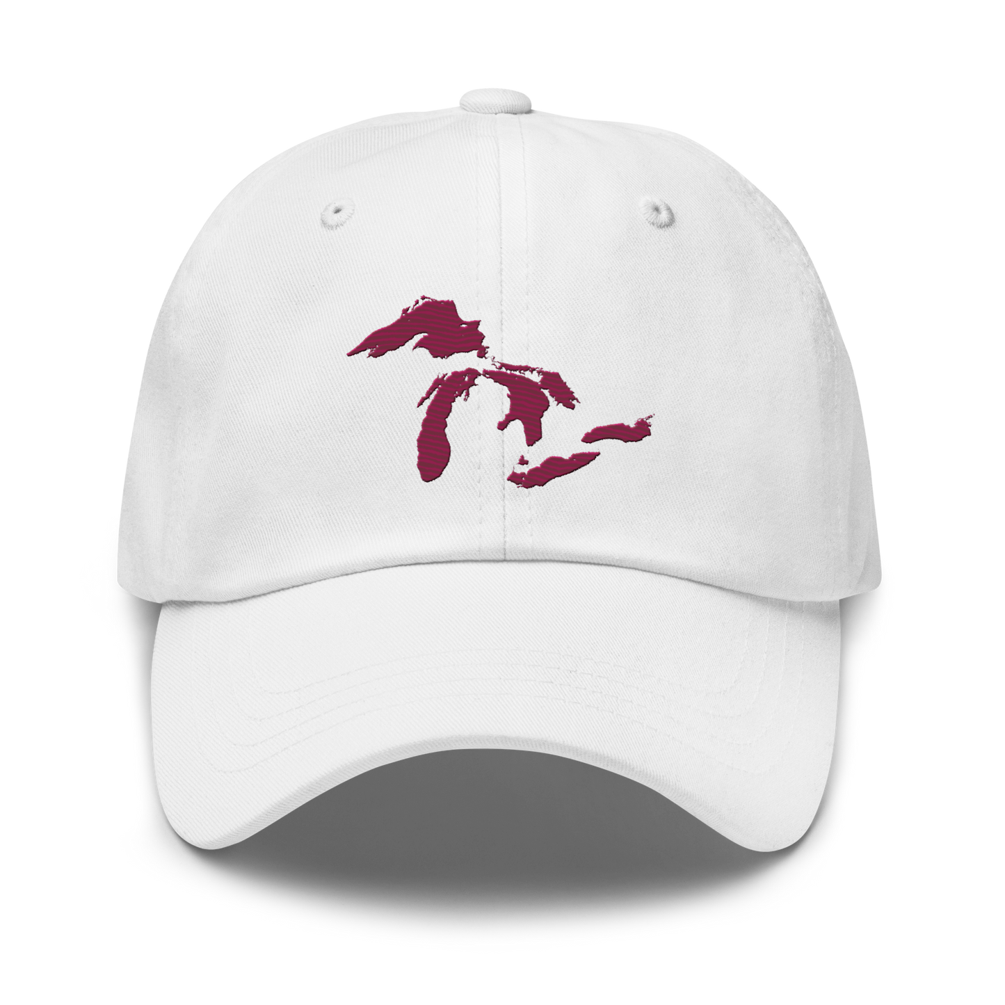 Great Lakes Dad Hat (Ruby Red)