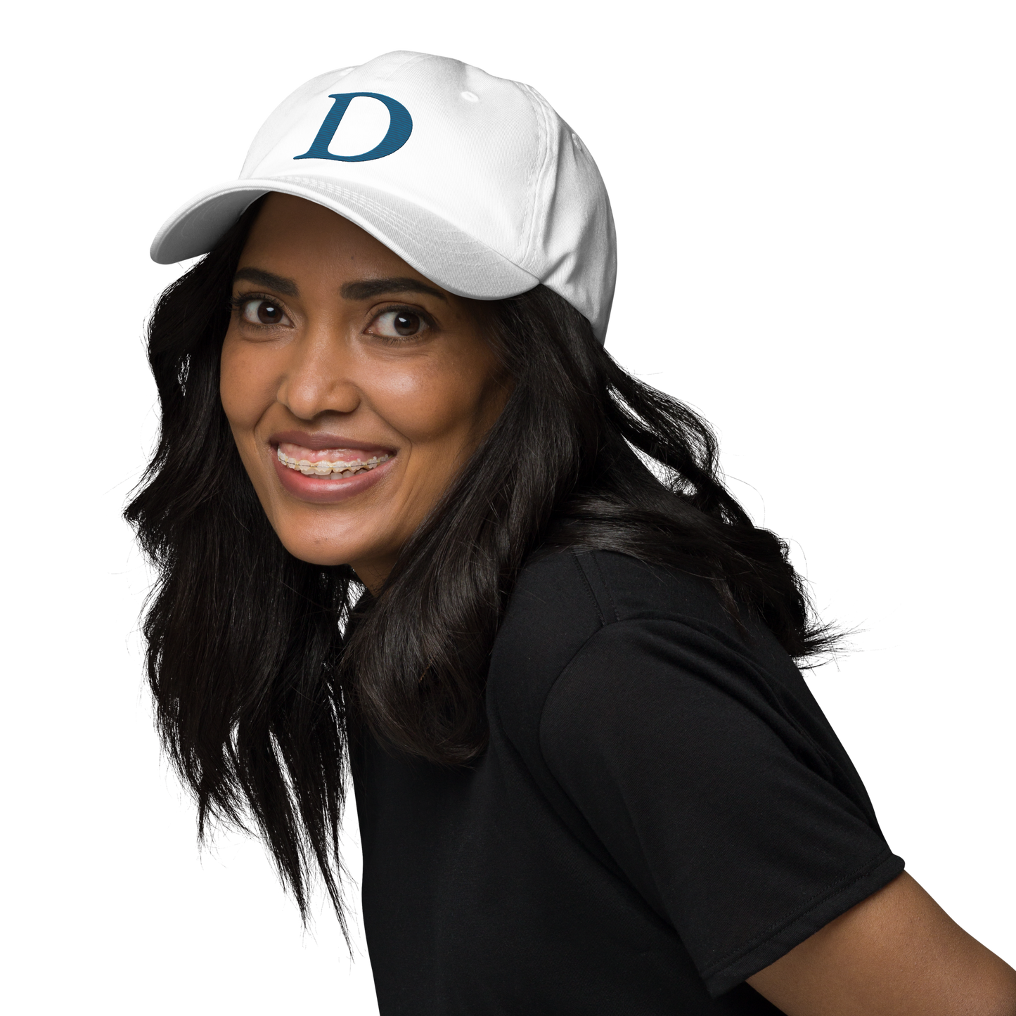 Detroit 'Old French D' Dad Hat (Circumspice Blue)