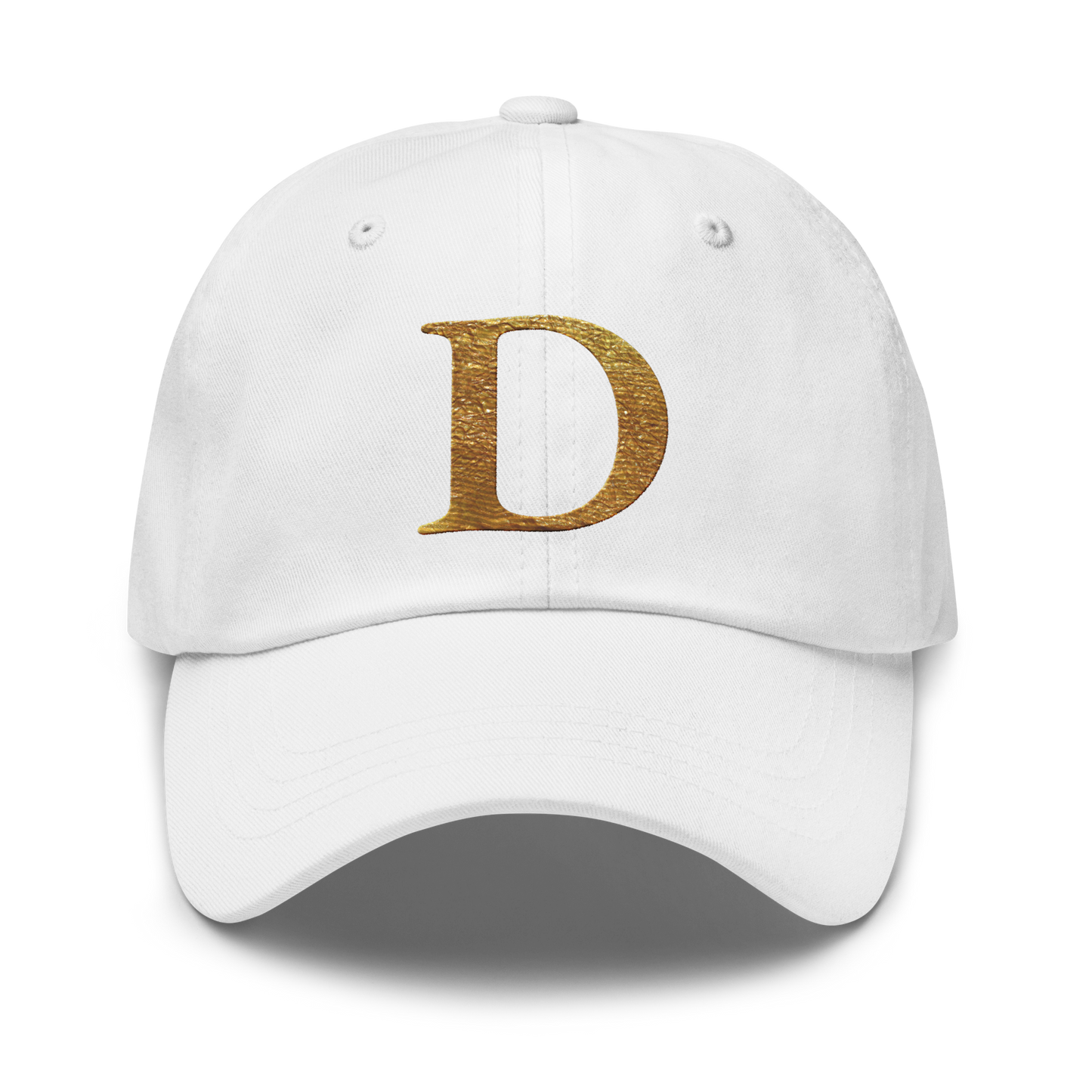 Detroit 'Old French D' Dad Hat (Gold Bling Edition)