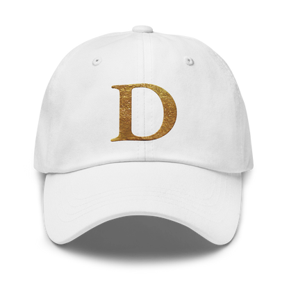 Detroit 'Old French D' Dad Hat (Gold Bling Edition)