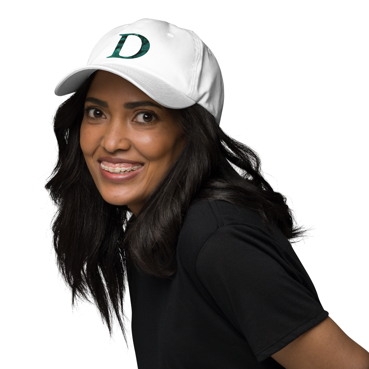 Detroit 'Old French D' Dad Hat (Emerald Edition)