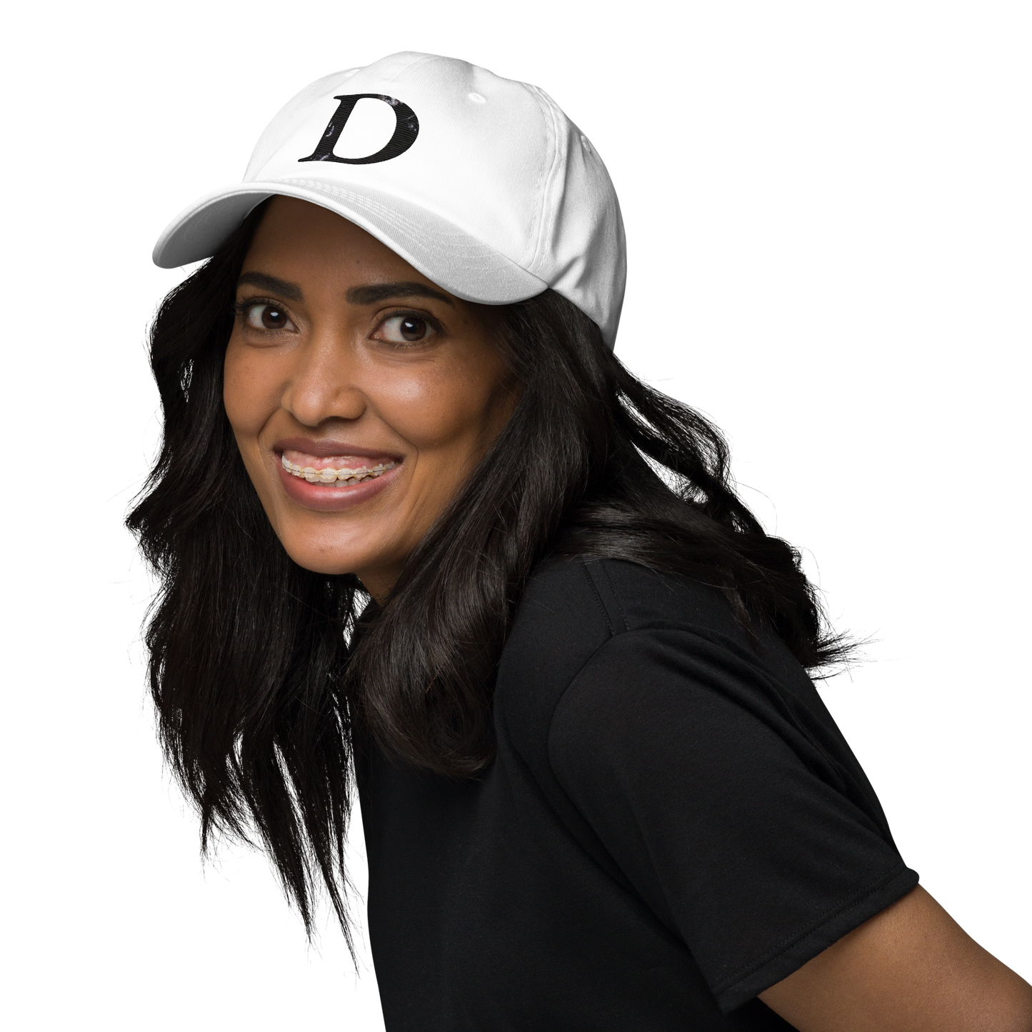 Detroit 'Old French D' Dad Hat (Obsidian Edition)