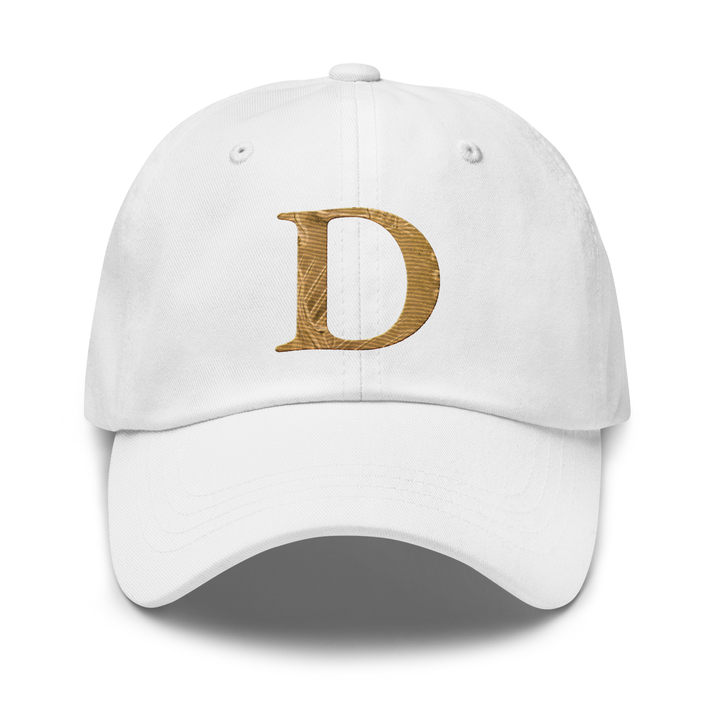 Detroit 'Old French D' Dad Hat (Gold Bullion Edition)