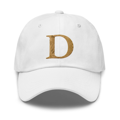 Detroit 'Old French D' Dad Hat (Gold Bullion Edition)