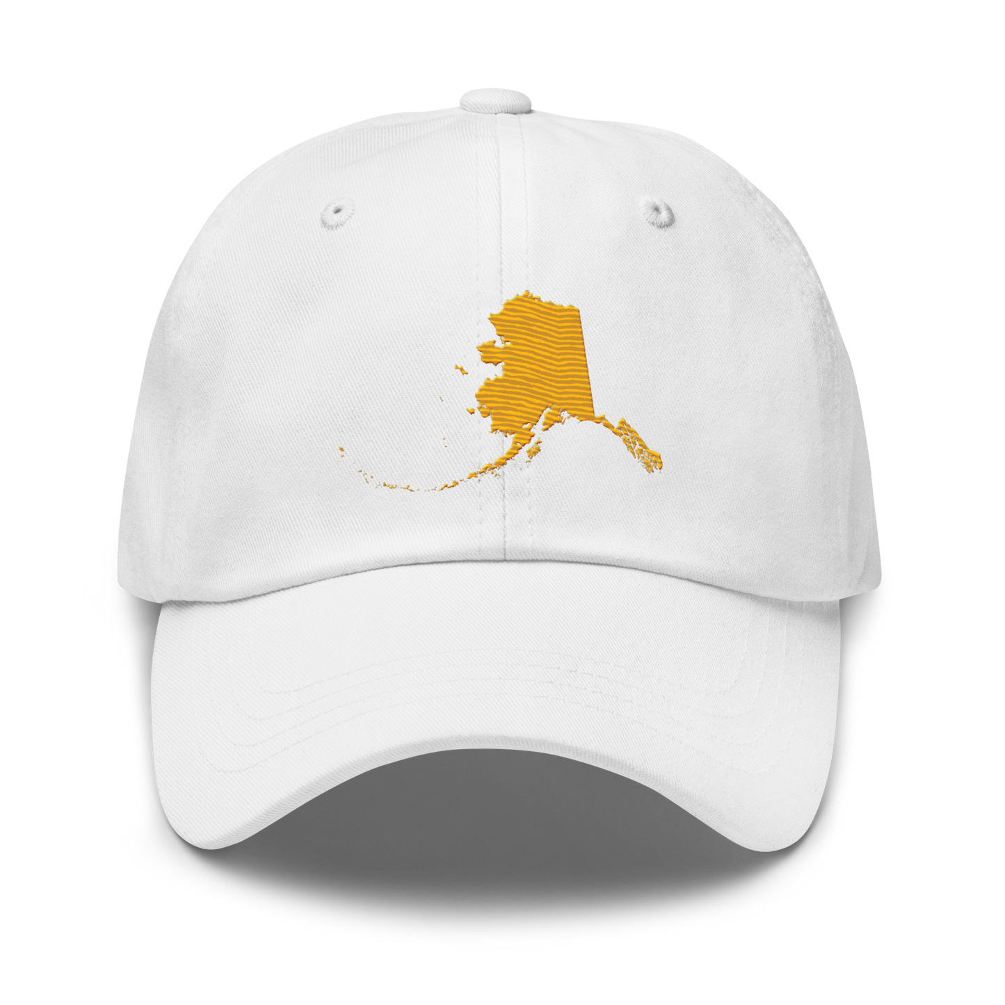 Alaska Dad Hat (Midnight Gold)