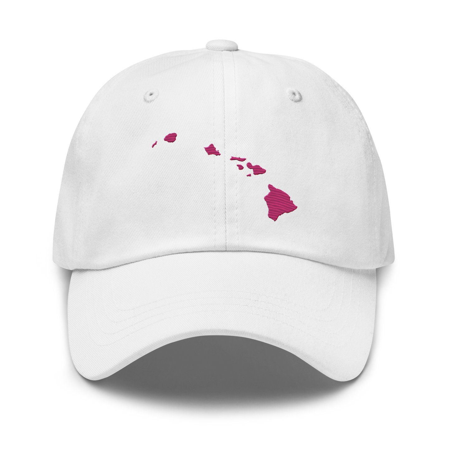 Hawaii Dad Hat (Mokulele Pink)