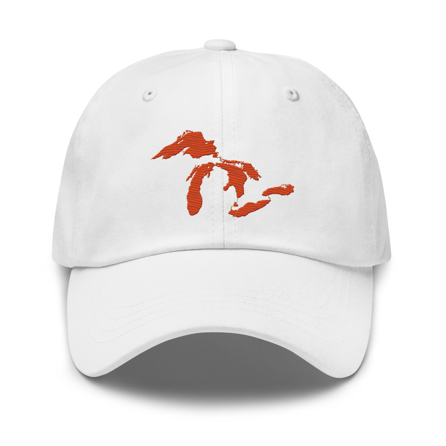 Great Lakes Dad Hat (Maple Leaf Orange)