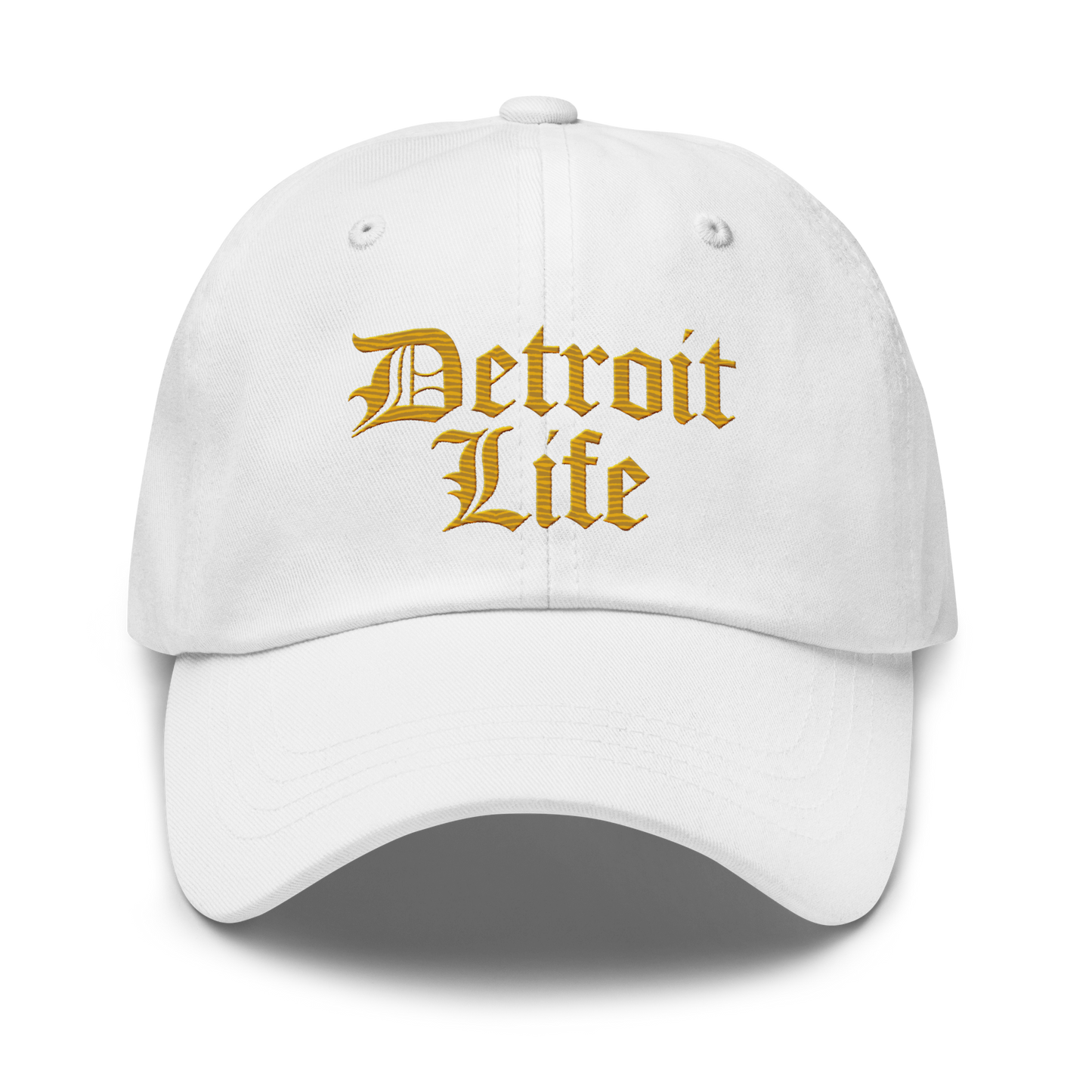 'Detroit Life' Dad Hat | Gold