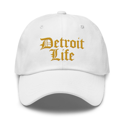 'Detroit Life' Dad Hat | Gold