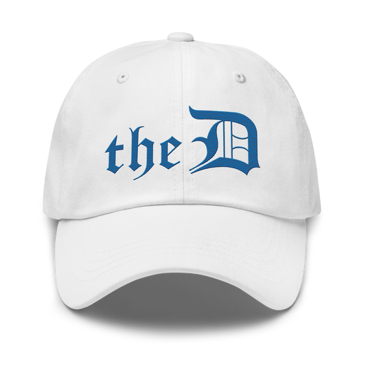 Detroit 'The D' Dad Hat | Azure