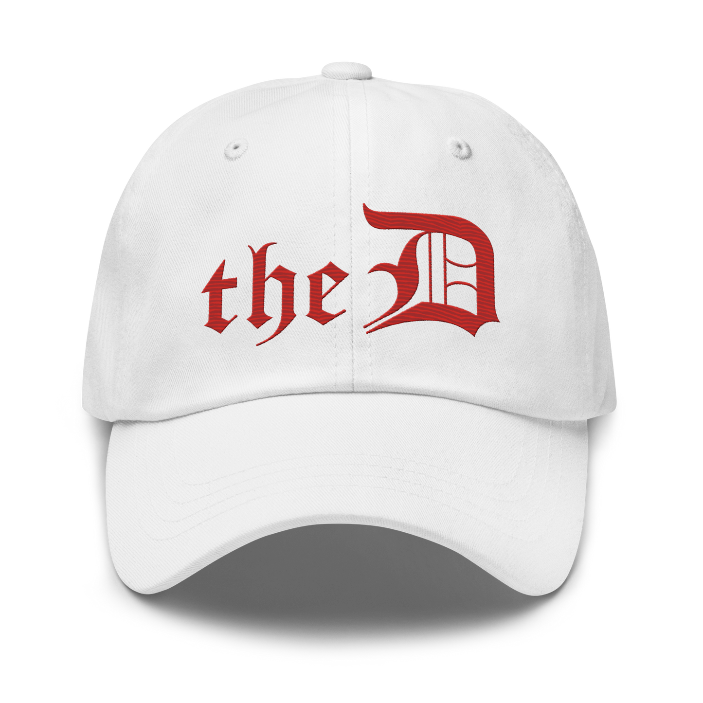 Detroit 'The D' Dad Hat | Aliform Red