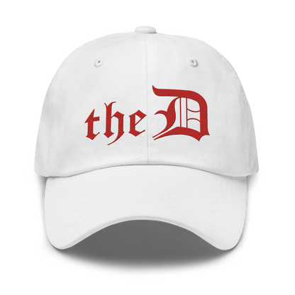 Detroit 'The D' Dad Hat | Aliform Red