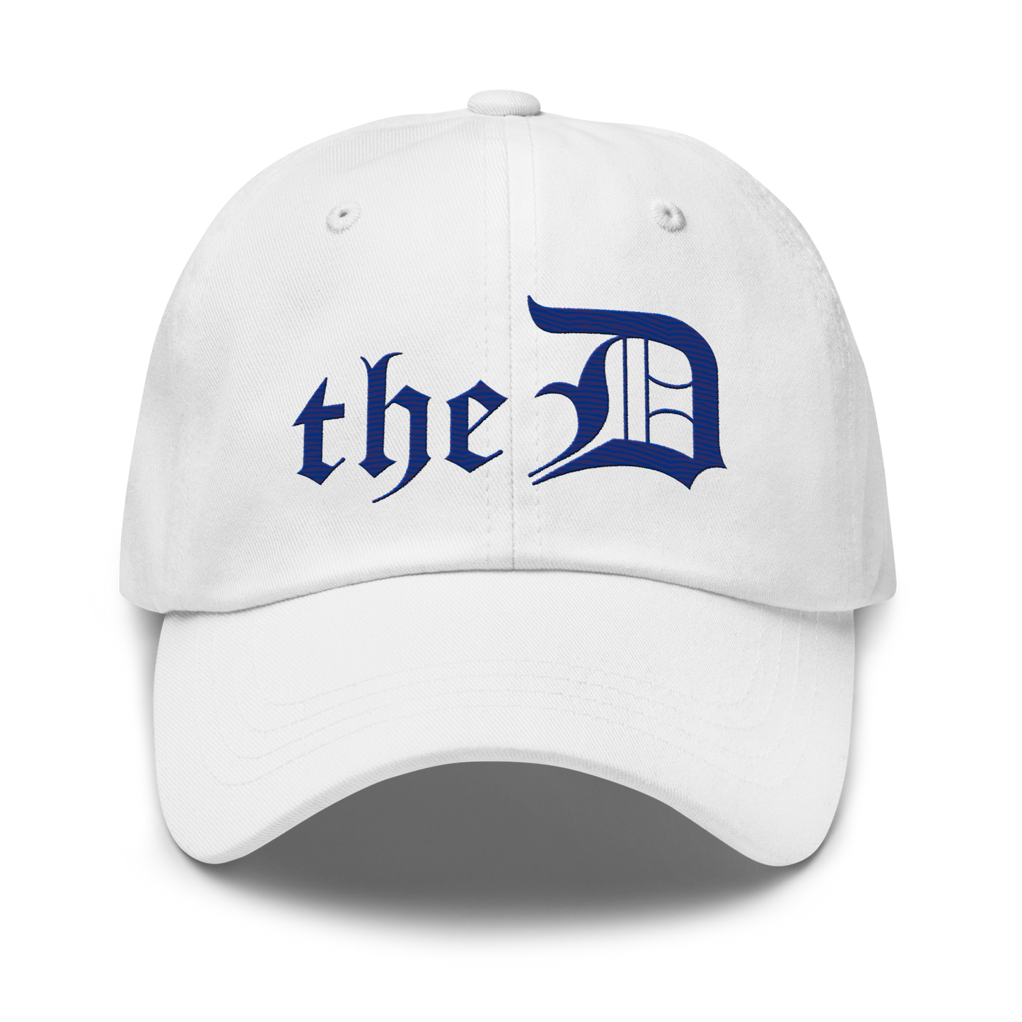 Detroit 'The D' Dad Hat | Bourbon Blue