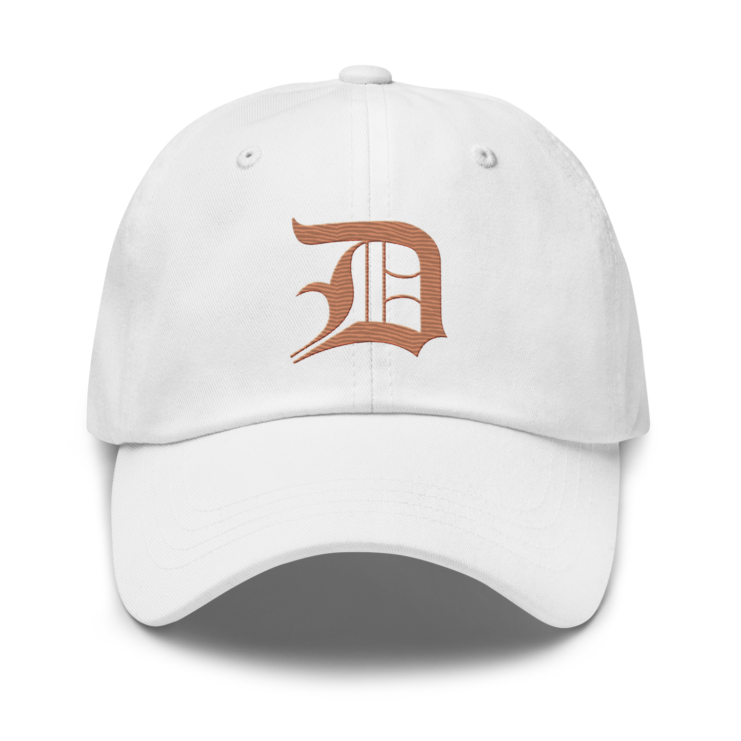 Detroit 'Old English D' Dad Hat (Copper Color)