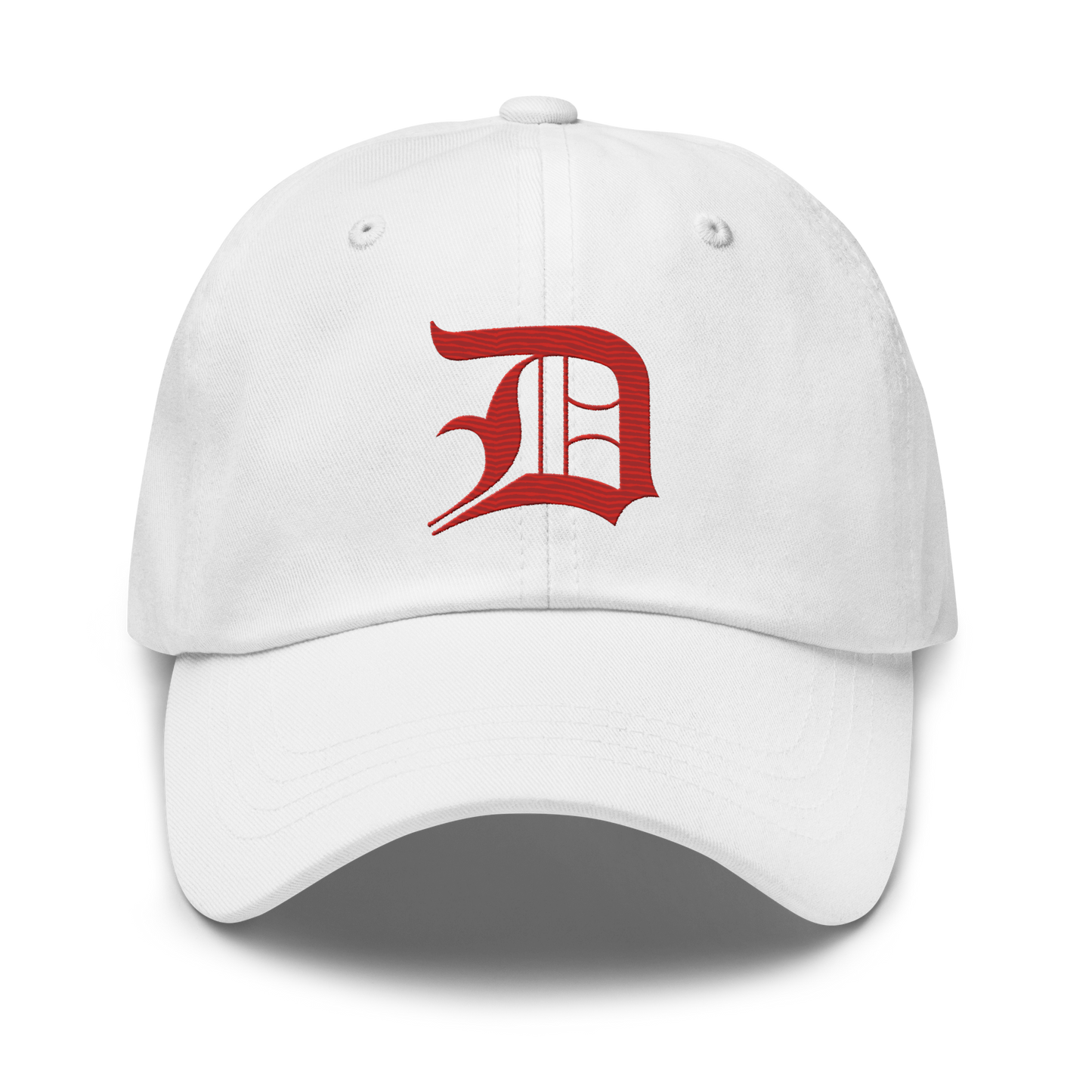 Detroit 'Old English D' Dad Hat (Aliform Red)